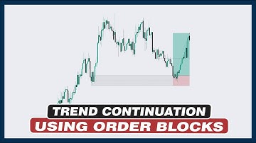 ORDER BLOCK & TREND | Trend Continuation Using Order Blocks | SMC