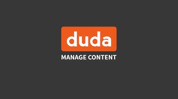 Manage Content - Duda Responsive Website Builder