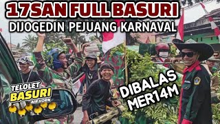 BUNYIKAN Klakson BUS TELOLET BASURI DI KARNAVAL 17 AGUSTUS