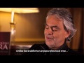 Andrea Bocelli - E Lucevan Le Stelle - Tosca (Official Commentary)