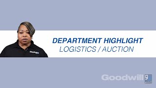 Department Highlight - Logistics Auction