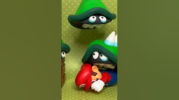 Super Mario Bros. Wonder | Hoppycat with Polymer Clay #clay #supermario