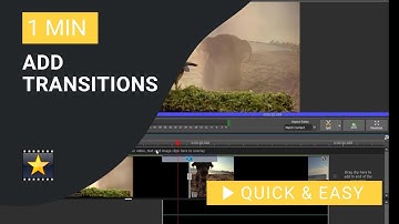 VideoPad Tutorial: How to Add Transition in VideoPad