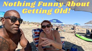 Talking About Getting Old at the beach! Cerritos Beach Mexico