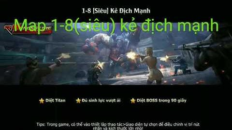 CFM: HD qua map cốt truyện 1-8(siêu) boss titan