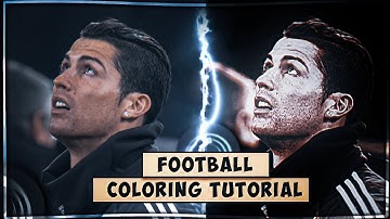FOOTBALL badass AE inspired COLOR CORRECTION Tutorial || Alight Motion (+Preset)