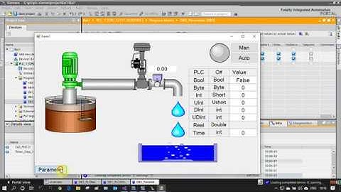 PLC And C# : Bài 7 :  Write Parameter Từ C# xuống PLC