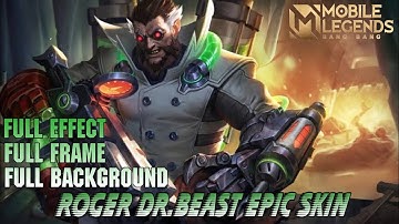 Roger Epic Skin Script Full Effect Lobby & Frame