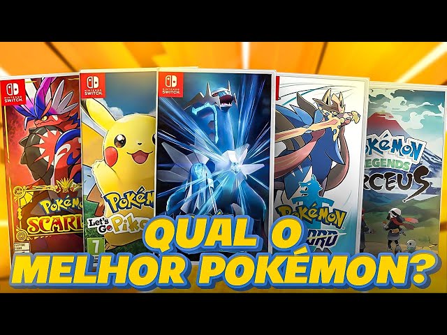 Os Melhores Jogos Pokemon Nintendo Switch 