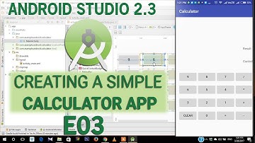 Simple Calculator App Tutorial E03 - Full Code Android 2.3
