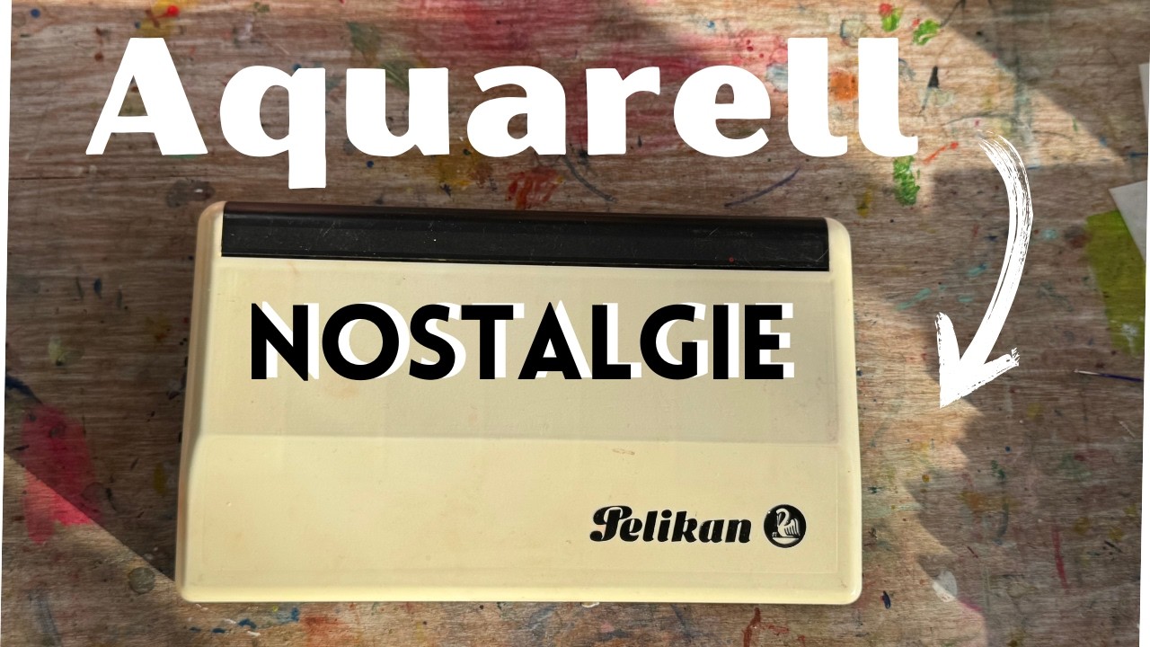 Vintage Aquarellkasten Test: Pelikan und Schmincke im Vergleich