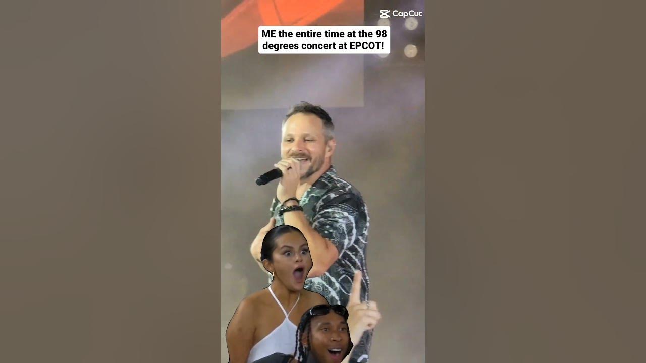 98 degrees at EPCOT- September 25th and 26th 2023!  #Epcot #98degrees #98degreestour #disney