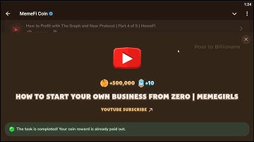 HOW TO START YOUR OWN BUSINESS FROM ZERO | MEMEGIRLS | Memefi New Video Code