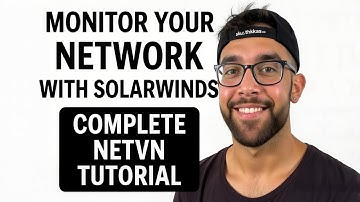 How to Monitor Your Network with SolarWinds – Complete NETVN Tutorial 🌐📊