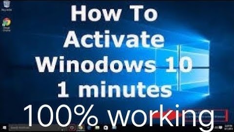 How to activate windows 10 All versions 2020