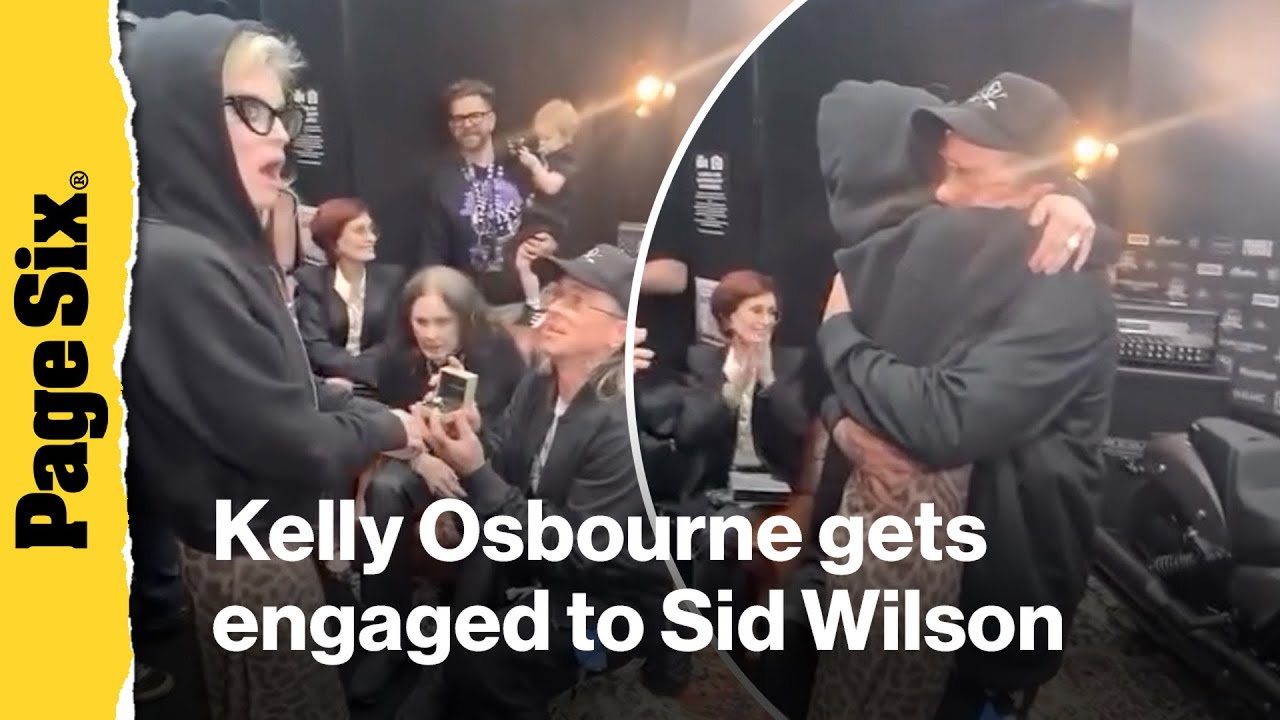 Kelly Osbourne's engagement ring from Sid Wilson pays homage to