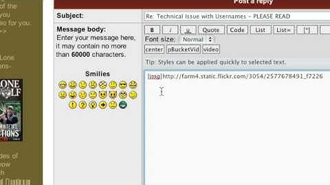 Video Tutorial: Displaying Images on Blood Brothers Outdoors Hunting Forum