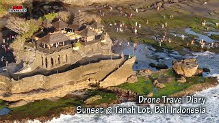 Sunset at Tanah Lot Temple, Bali, Indonesia