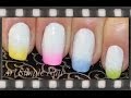 Градиентный маникюр цветной | Gradient Nails