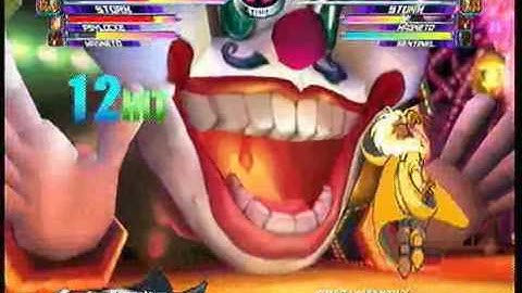 MvC2 Online (360): Brett (MSP) vs Omega Weapon X (MSS) 2 .:5.12.10:.