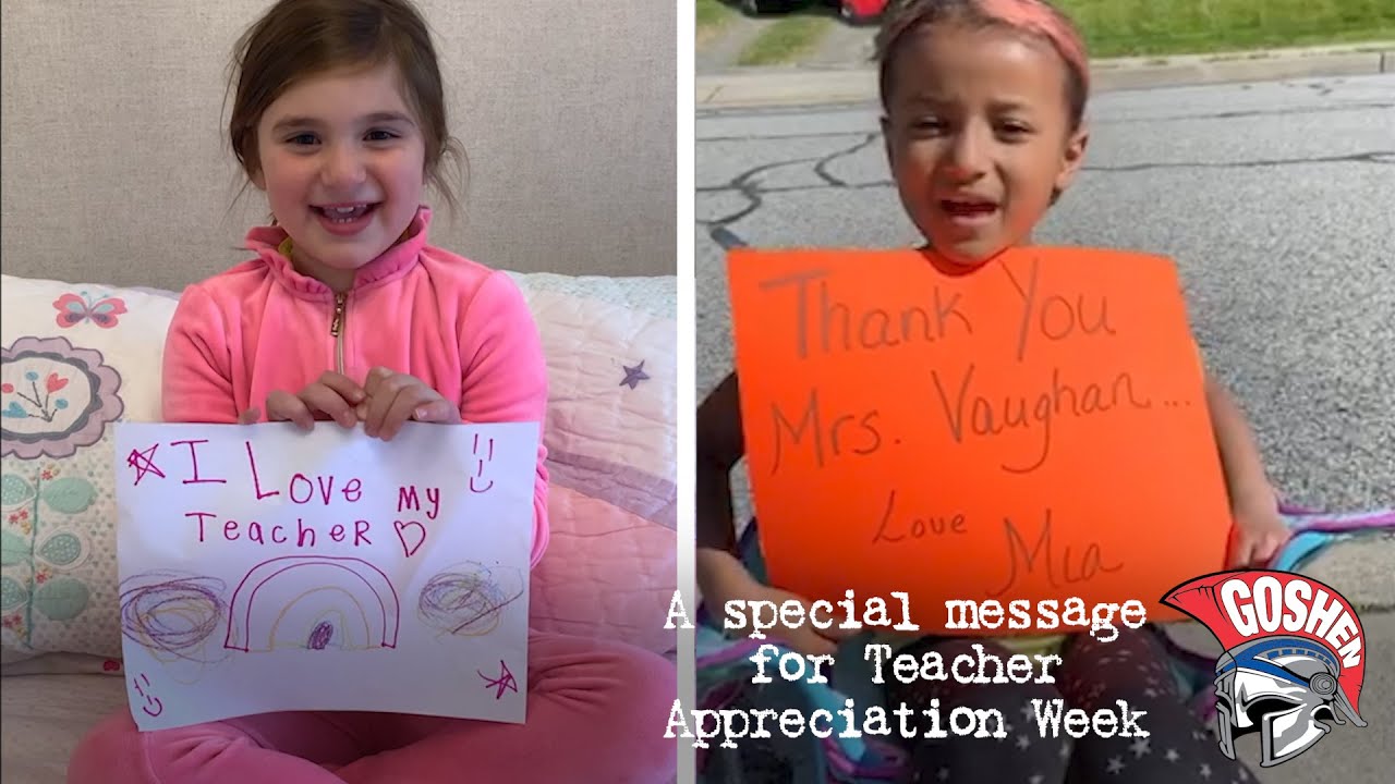 Goshen students explain why their teachers are special