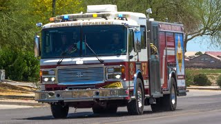 *x2* Phoenix Fire Dept. Engine 57  Responding