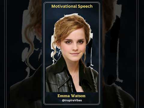 If You in believe equality you are changing the world today – Emma Watson ❤ #shorts #motivation