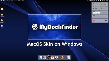 MyDockFinder Оболочка MacOS для Windows 11 | MacOS Skin On Windows 11