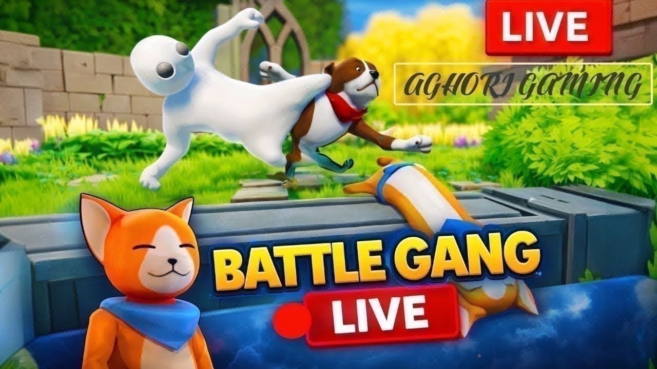 BATTLE GANG FUN 🤣🤣🤣 LIVE 🔴#battlegang #live #battleganglive #shortslive ...