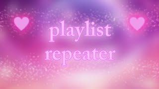 ♡₊˚ playlist repeater // sub + soft noise screenshot 5