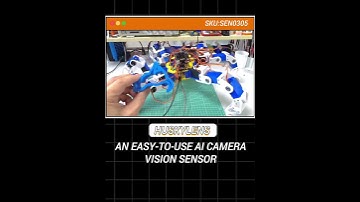 Huskylens - An Easy-to-use AI Camera #huskylens  #visionsensor  #dfrobot  #foryou  #robot