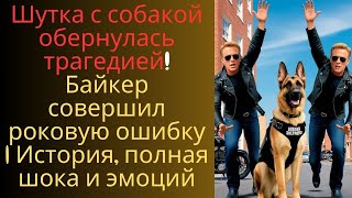 Шутка с собакой обернулась трагедией! Байкер совершил роковую ошибку | История, полная шока и эмоций