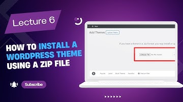 How to Upload a Theme or Zip File to Your WordPress Website | Install a theme from a Zip File