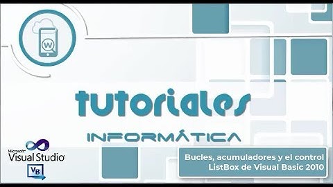 Bucle Do While, acumuladores y el control ListBox en Visual Basic 2010