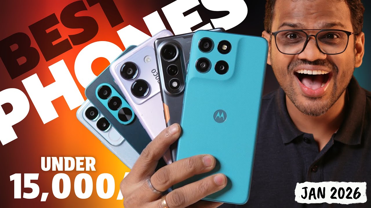 TOP 5 Best Phone Under 15000 - January 2026🔥 Best Mobile Phone Under 15k