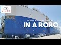 How Cars Are Loaded In A RoRo Vessel (Yokohama Port)