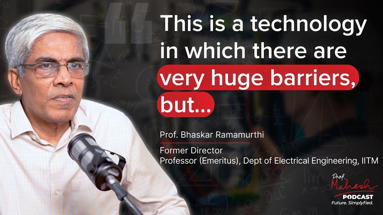 How India Can Still Catch the Semiconductor Bus | Prof Mahesh Podcast