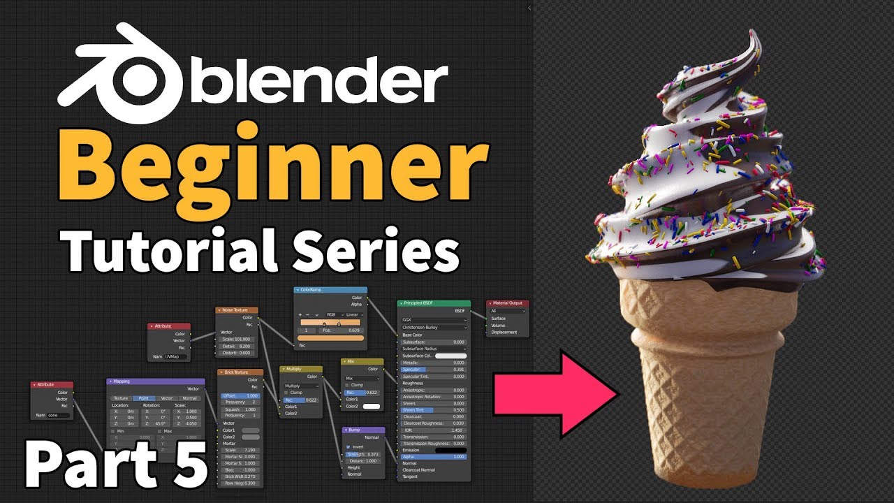 Some ice creams I created. Rendered using Cycles. : r/blender