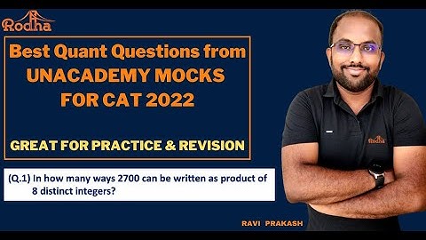 Advance Level Questions for CAT 2022  - 1 I 90 days to CAT 2022 I Quantitative Aptitude Preparation