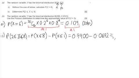 WJEC S1 January 2014 Q4 Binomial Distribution Solution