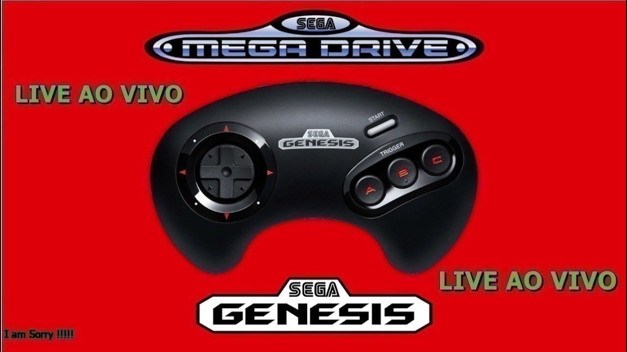 🕹️🎮 JOGANDO DIRETO DO MEGA DRIVE - AO VIVO🎮🕹️