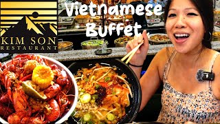 $31 AYCE Dinner Vietnamese Buffet at Kim Son LIVE Crawfish Included Friday Only | Houston TX