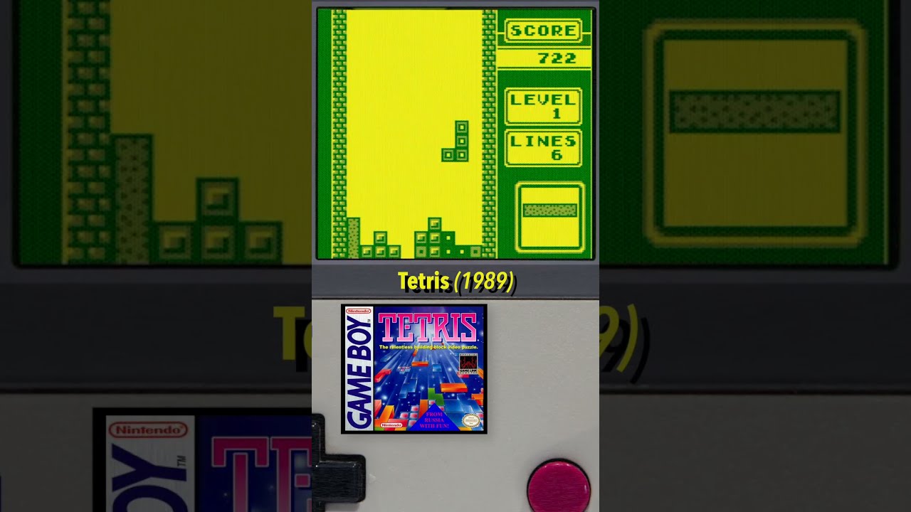 Has Anybody NOT Played TETRIS Gameboy 1989 