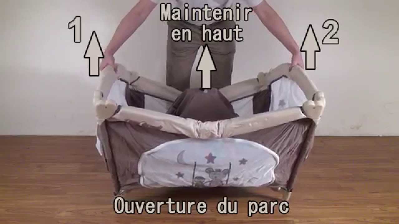 4 Moms Breeze Go Portable One Step ouvrir fermer Baby Travel Playard berceau Gris Nouveau