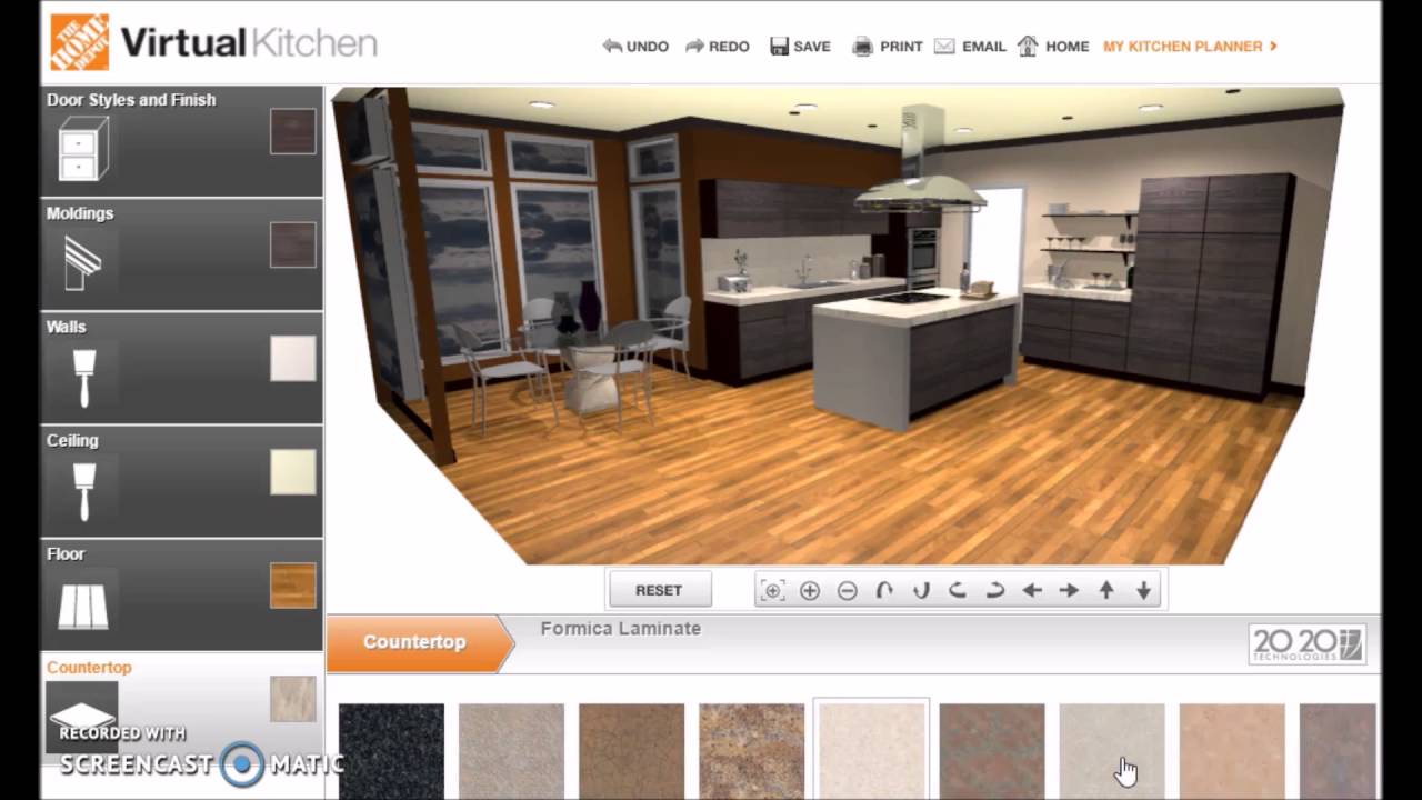 HomeDepot Virtual Kitchen YouTube