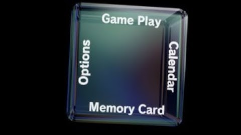 The Nintendo GameCube Menu on Dolphin