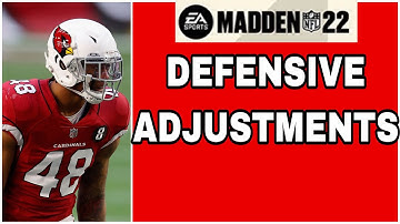 MADDEN 22- HOW TO QUICK ADJUST ON DEFENSE ⭐️ BECOME A DEFENSIVE GOD WITH THESE TIPS