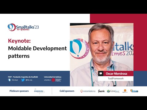 Keynote: Moldable Development patterns by Oscar Nierstrasz