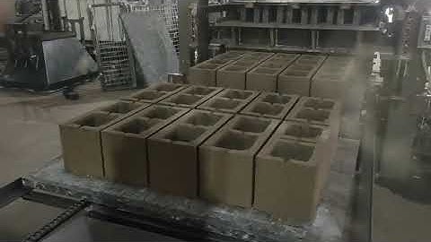 QT8-15 hollow block making machine - China HGMA automatic block mahcine testing in workshop