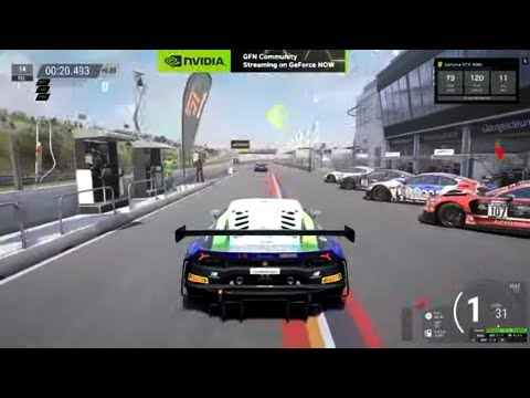 GeForce NOW | RTX 4080 Game Play | Assetto Corsa: Competizione | 4K 120 FPS